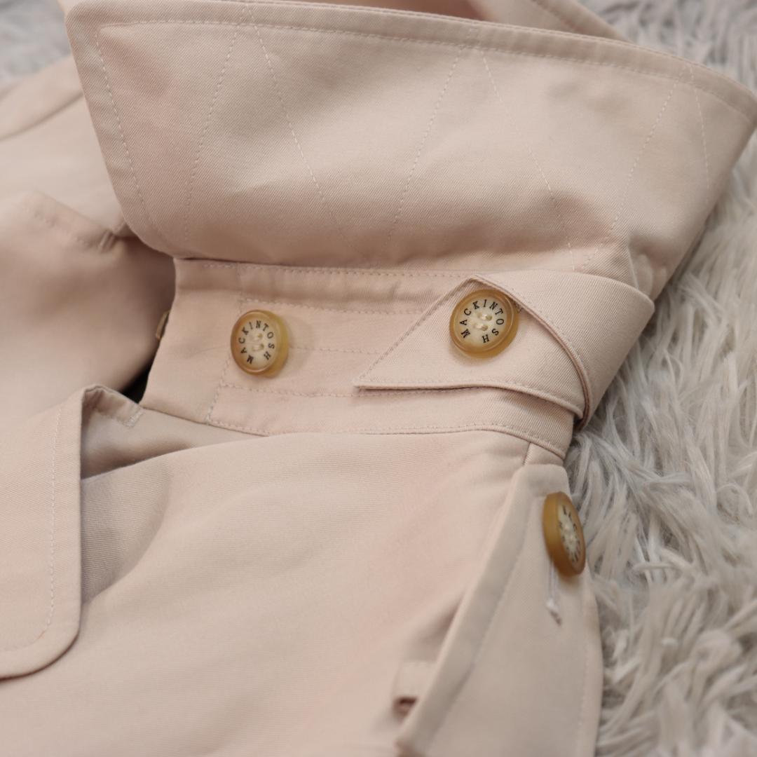 美品マッキントッシュロンドン✨トレンチコート　ライナー　ベルト　ロング　ベージュ