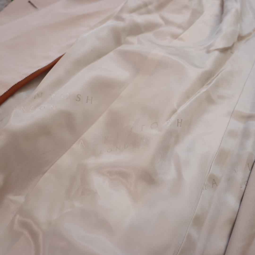 美品マッキントッシュロンドン✨トレンチコート　ライナー　ベルト　ロング　ベージュ