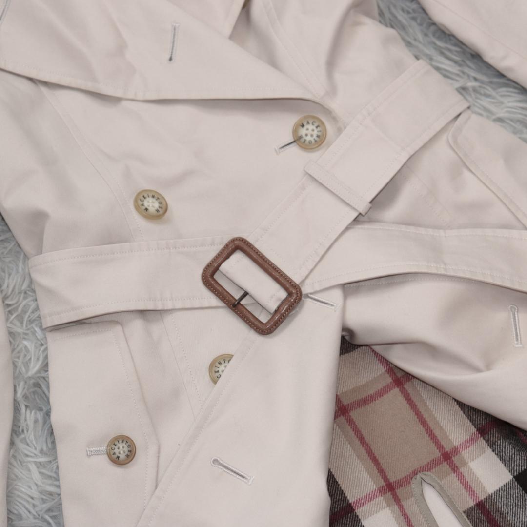 美品マッキントッシュロンドン✨トレンチコート　ライナー　ベルト　ロング　ベージュ