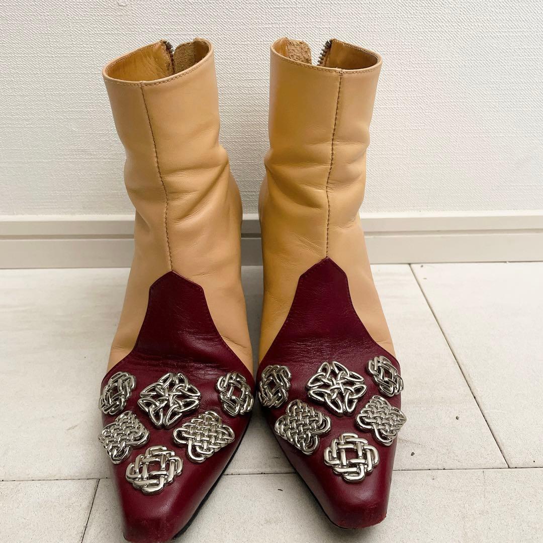 Toga pulla(トーガプルラ) ツートンブーツ