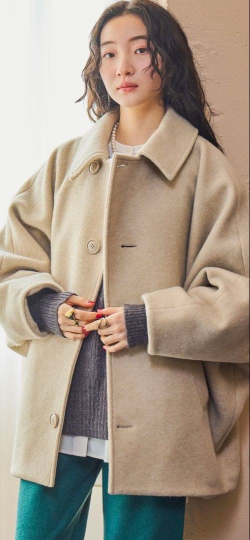 niko and … ライトモッサドルマンジャケットコート