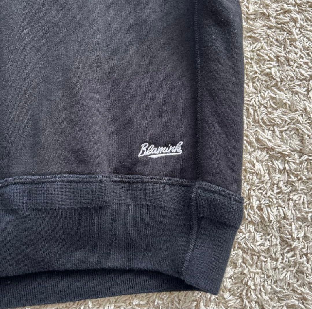 BLAMINK ブラミンク　吊り裏毛ロゴショートスリーブ　1