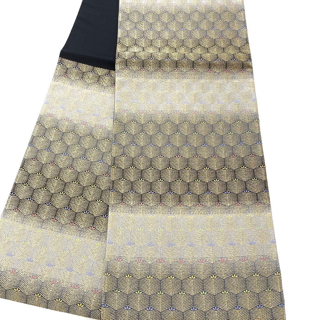 専用帯6363 6224 二点セット ●高級 正絹 片面全通 リバーシブル 袋帯