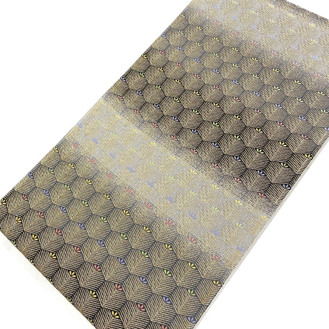 専用帯6363 6224 二点セット ●高級 正絹 片面全通 リバーシブル 袋帯