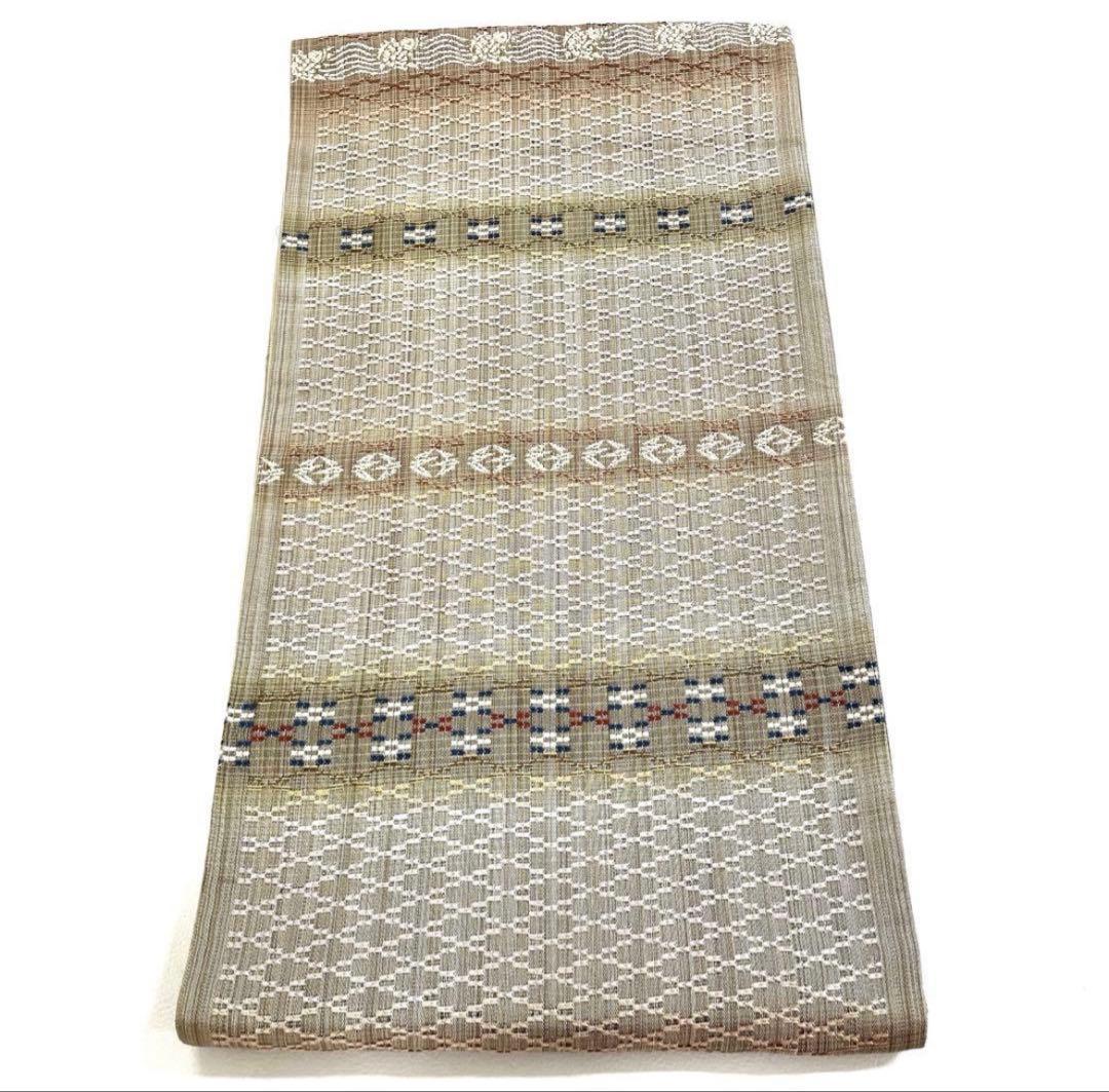 専用帯6363 6224 二点セット ●高級 正絹 片面全通 リバーシブル 袋帯