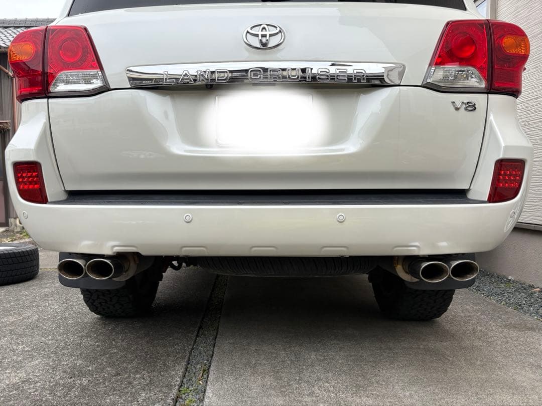 ランクル200 左右4本出しマフラー