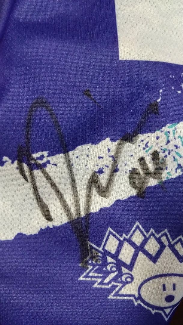 【非売品】希少 モンテディオ山形 サイン入りベースボールシャツ