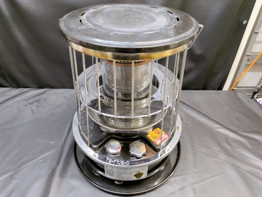 NEWアルパカ 自然対流形ストーブ TS-77JS-C ケース付き　M2845