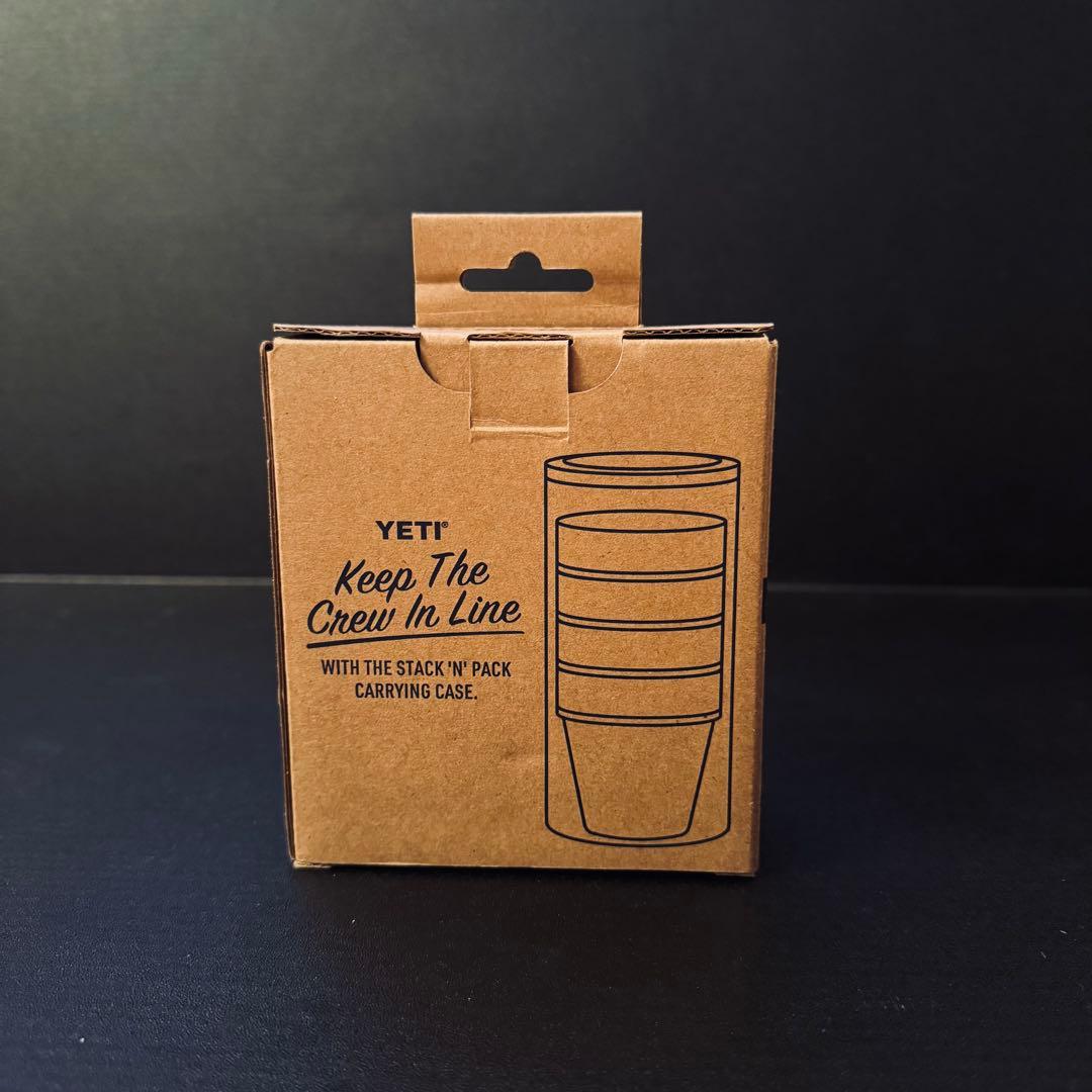 【新品未使用】YETI ショットグラス ステンレス ブラック