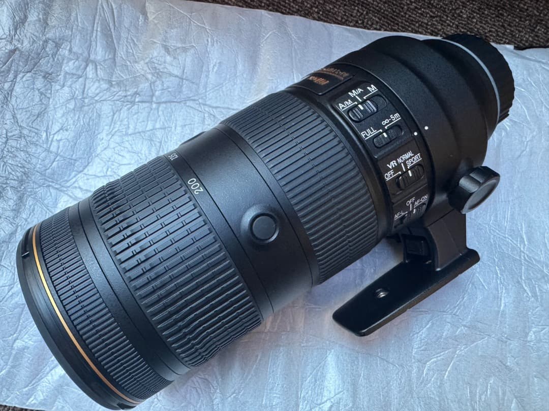 新品同様　AF-S Nikkor 70-200mm f2.8E FL ED VR