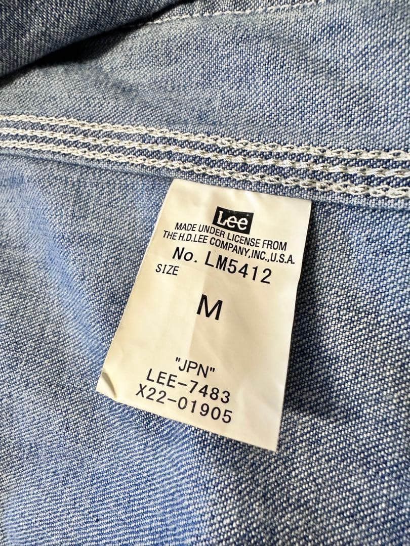 人気！美品！LEE デニム カバーオール サイズM LM5412