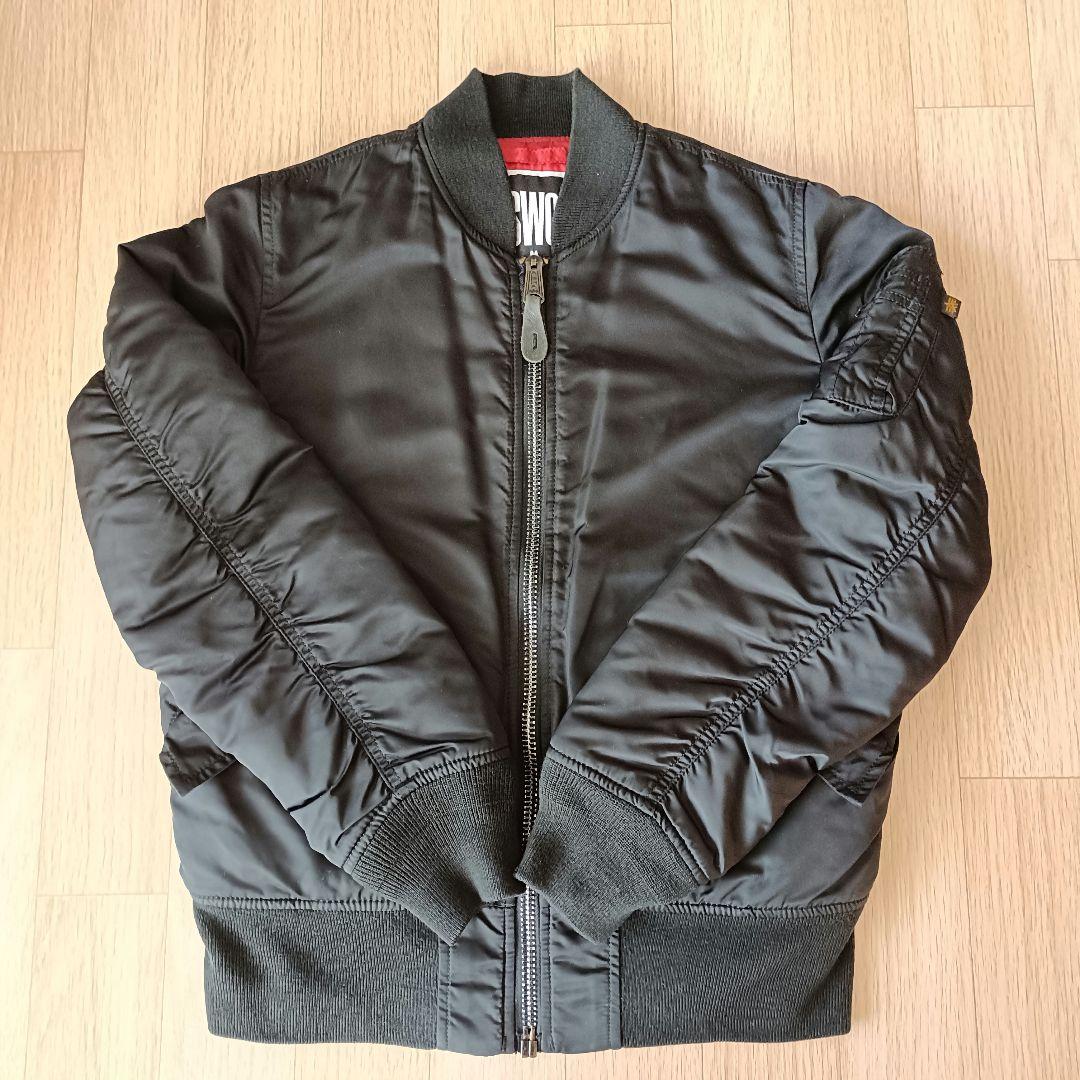 SWG ブラック MA-1フライトジャケット M