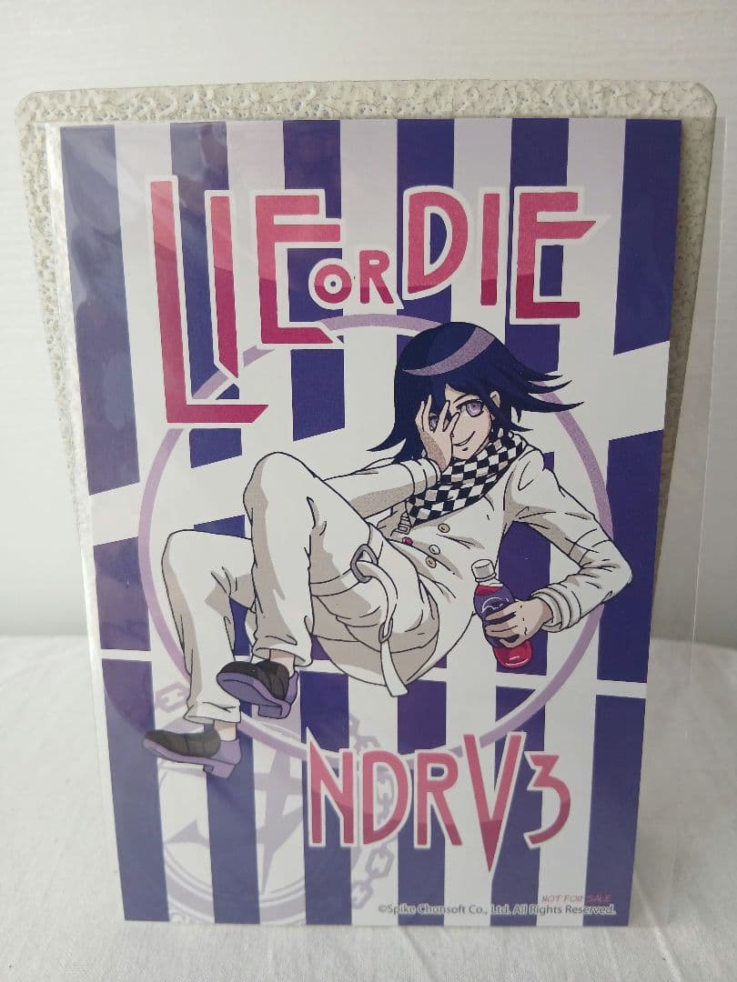 【未開封/特典ポスカ付】LISTENFLAVOR ダンガンロンパV3王馬Tシャツ