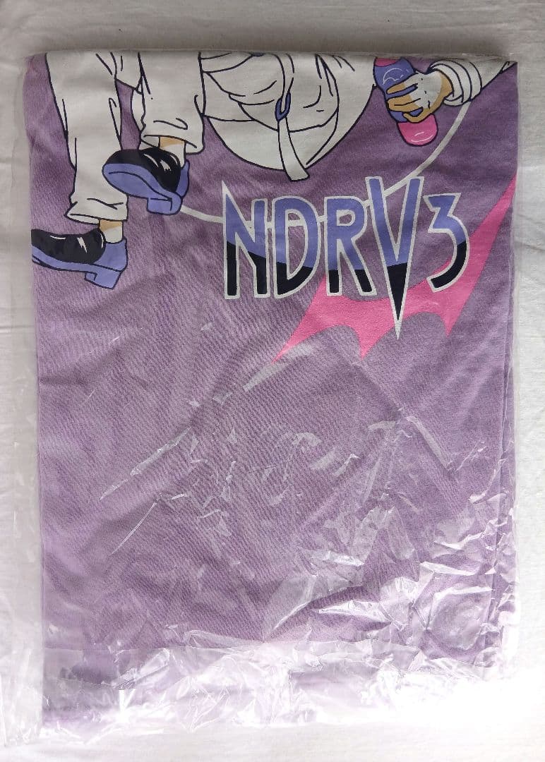 【未開封/特典ポスカ付】LISTENFLAVOR ダンガンロンパV3王馬Tシャツ