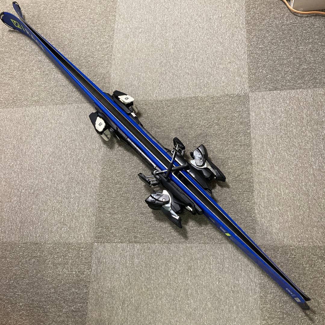 SALOMON スキー板　ジュニア　150㎝　ストック付き