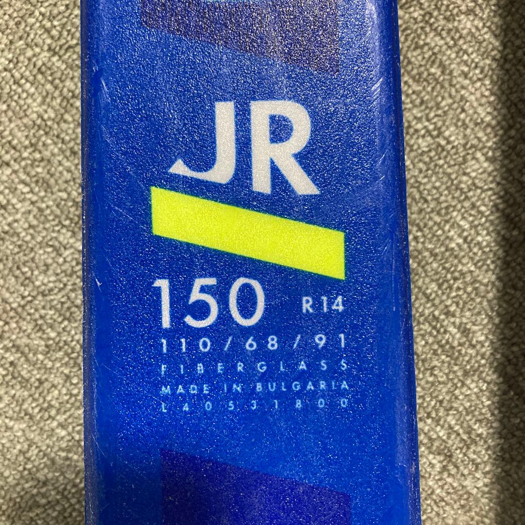 SALOMON スキー板　ジュニア　150㎝　ストック付き