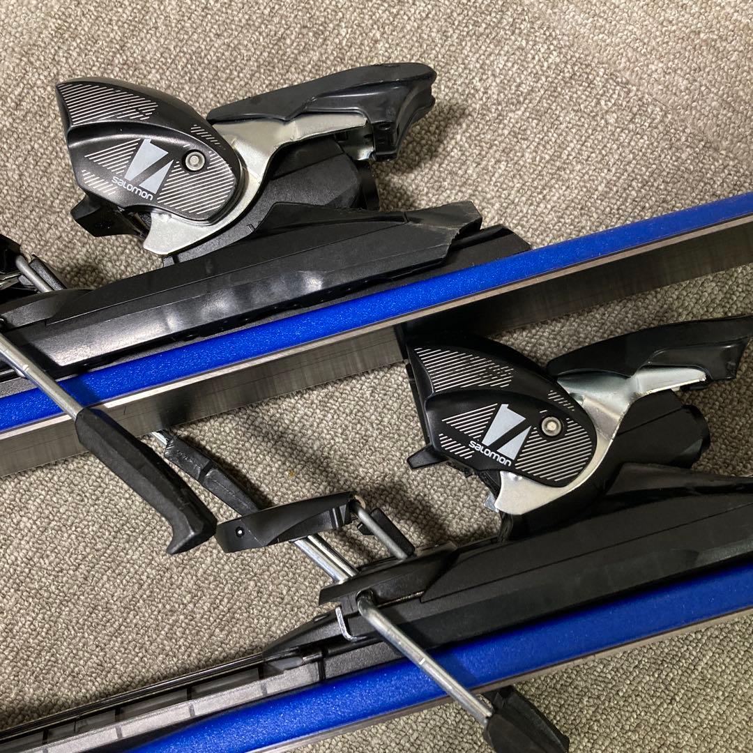 SALOMON スキー板　ジュニア　150㎝　ストック付き