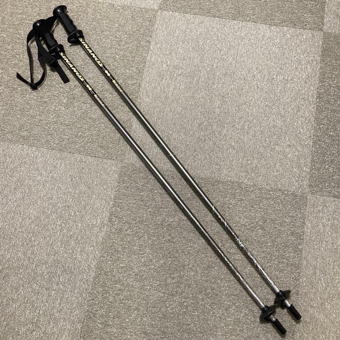 SALOMON スキー板　ジュニア　150㎝　ストック付き