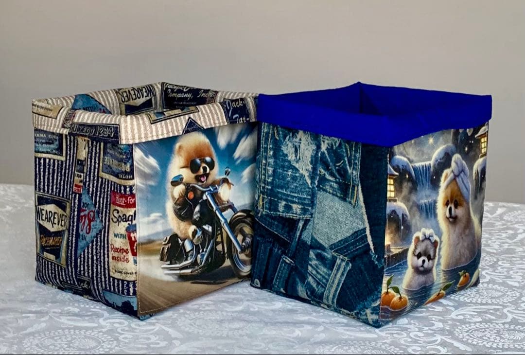 Guri　みんなでごろ寝わんこ　小物入れ