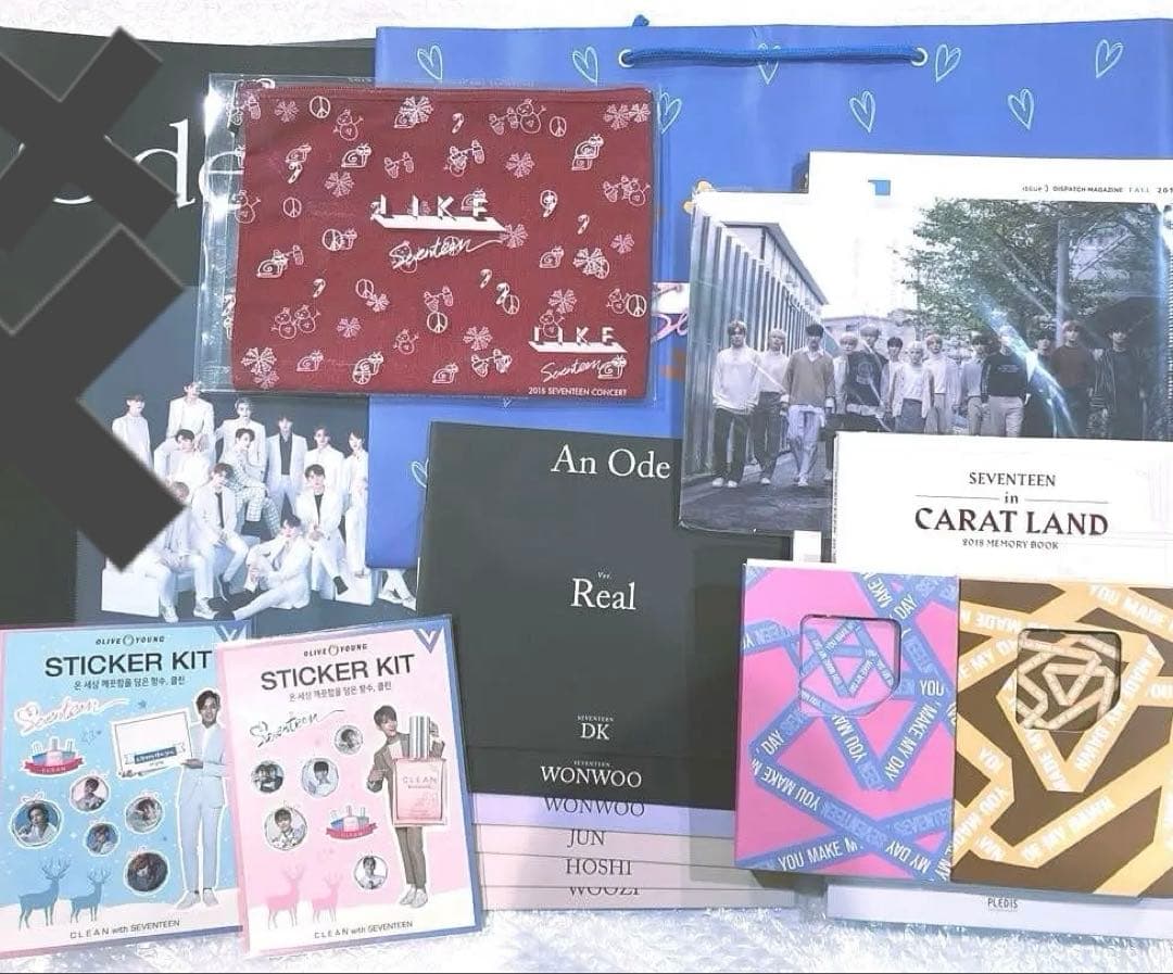 SEVENTEEN セブチ まとめ売り チェキ 直筆サイン トレカ 大量セット