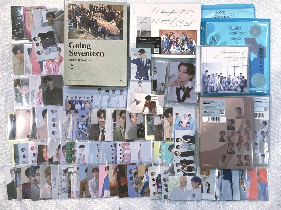 SEVENTEEN セブチ まとめ売り チェキ 直筆サイン トレカ 大量セット