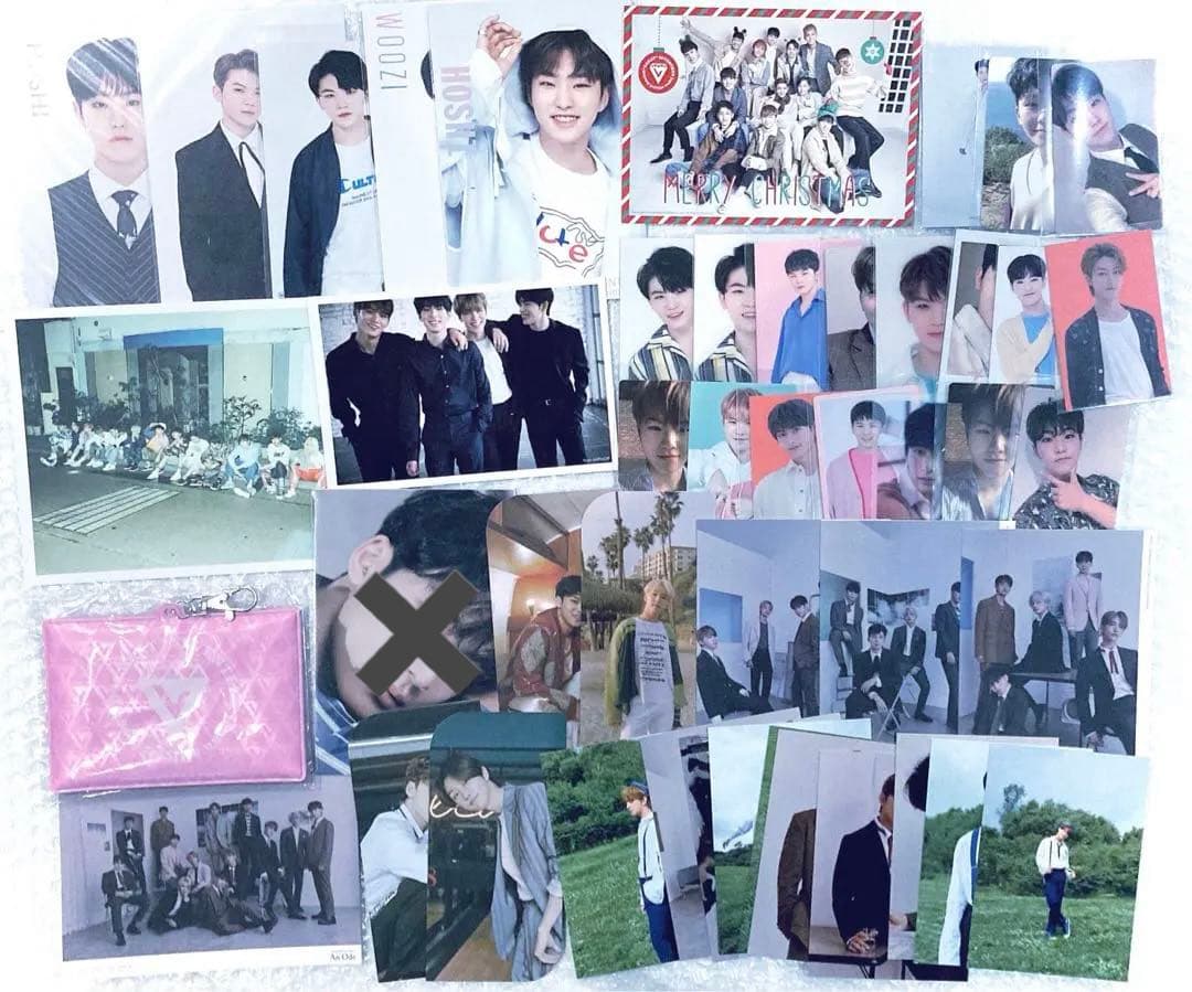 SEVENTEEN セブチ まとめ売り チェキ 直筆サイン トレカ 大量セット