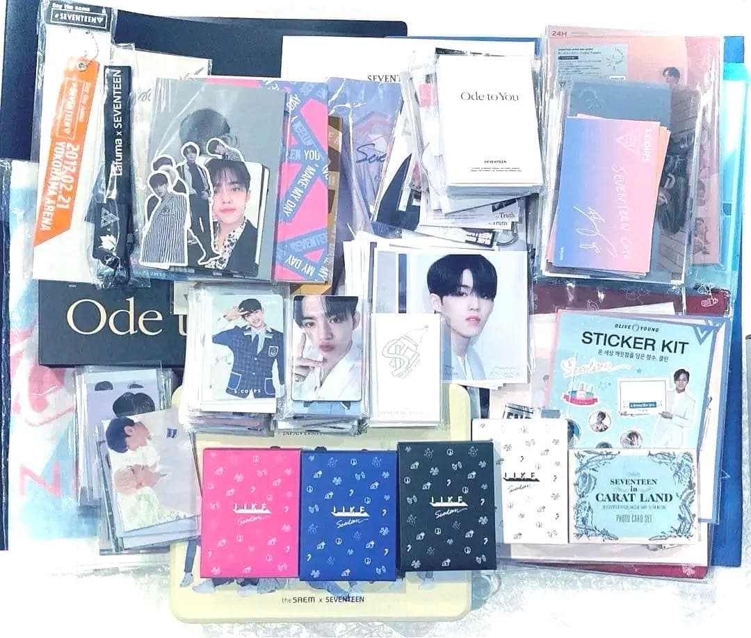 SEVENTEEN セブチ まとめ売り チェキ 直筆サイン トレカ 大量セット