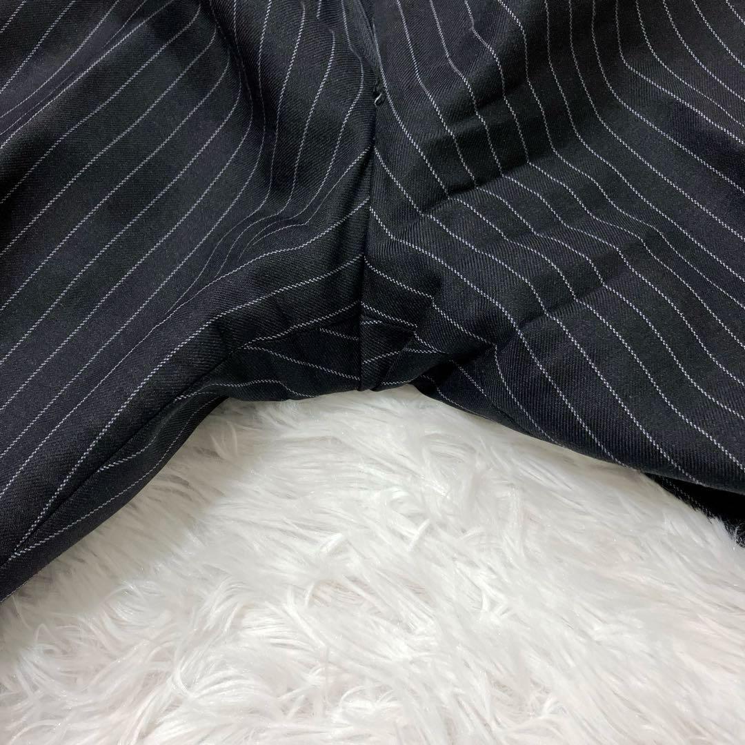 PaulSmith LONDON　スーツ　セットアップ　3ピース　ストライプ　黒