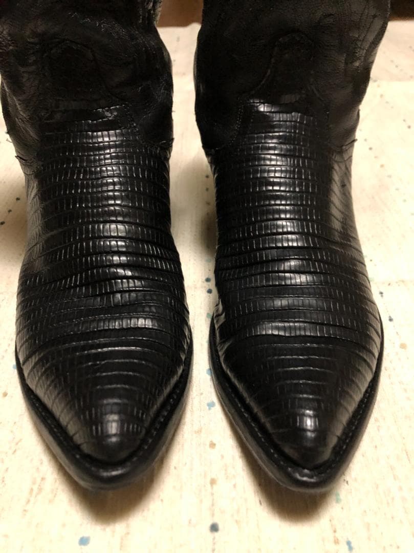 ウェスタンブーツ リザード ELDORADO(エルドラード)中古 7D25cm