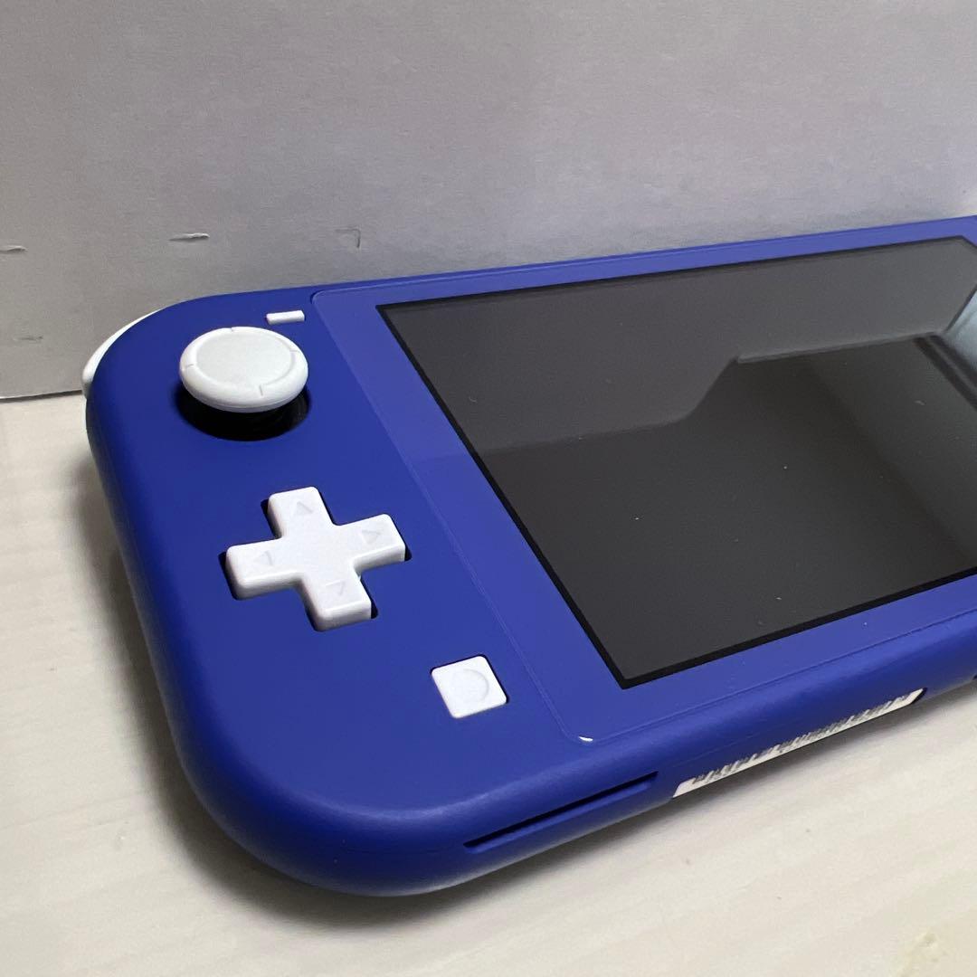 Nintendo Switch Lite ブルー　充電器、SDカード付き