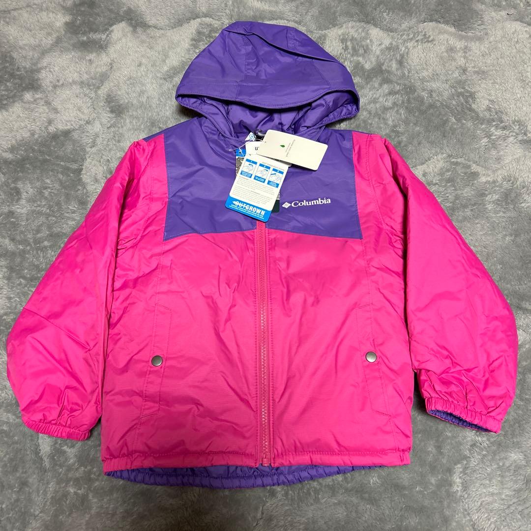 【新品タグ付】Columbia 子ども用スキーウェア ピンク