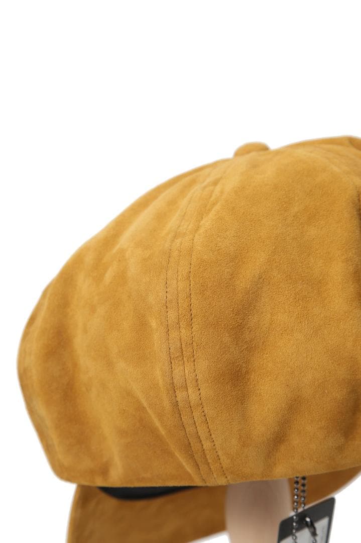 希少色 バックラッシュ / カンガルースエード レザー キャスケット