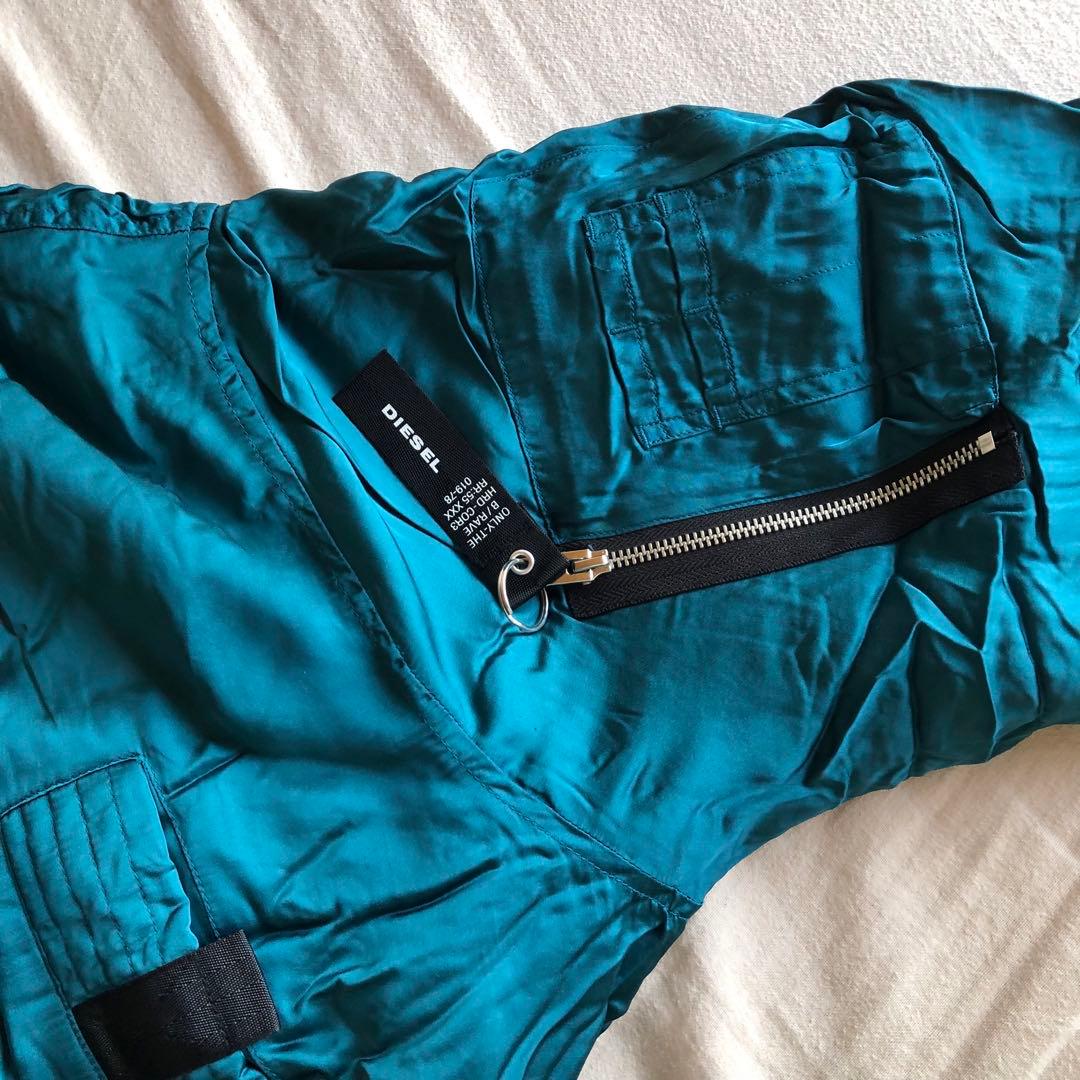 DIESEL ディーゼル　微光沢　中綿ブルゾン