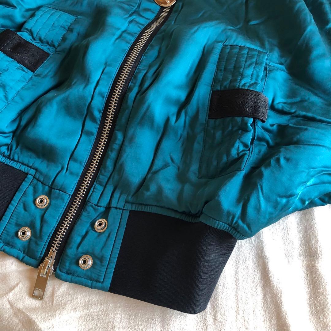 DIESEL ディーゼル　微光沢　中綿ブルゾン