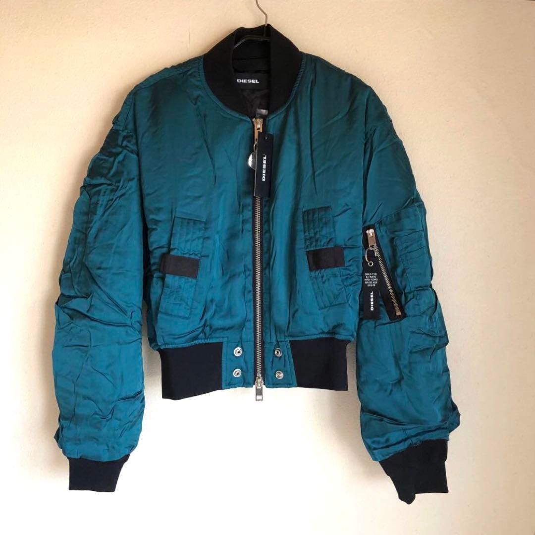 DIESEL ディーゼル　微光沢　中綿ブルゾン