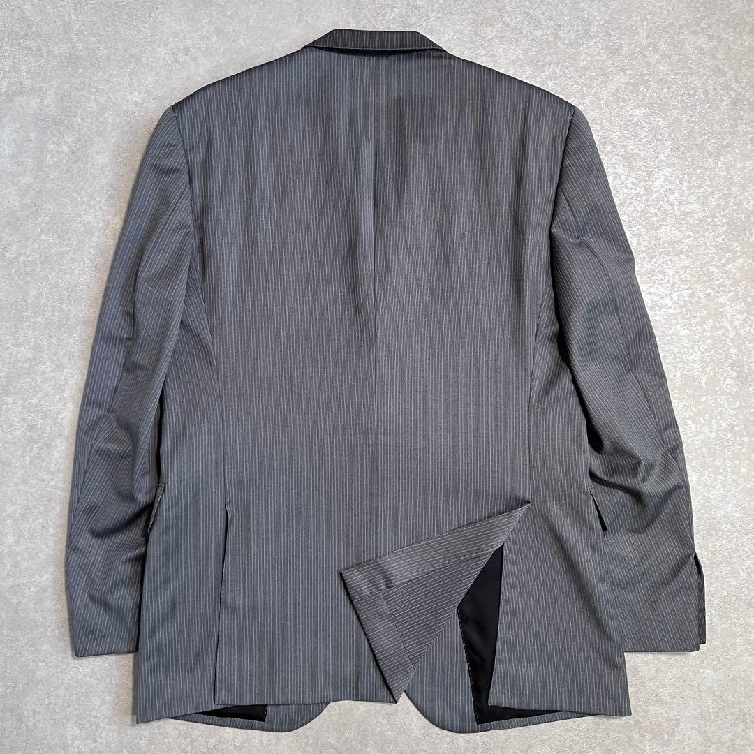 【極美品】ポールスミスロンドン×ゼニア シルク混スーツセットアップ グレー L2