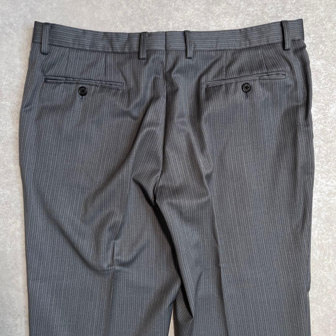 【極美品】ポールスミスロンドン×ゼニア シルク混スーツセットアップ グレー L2