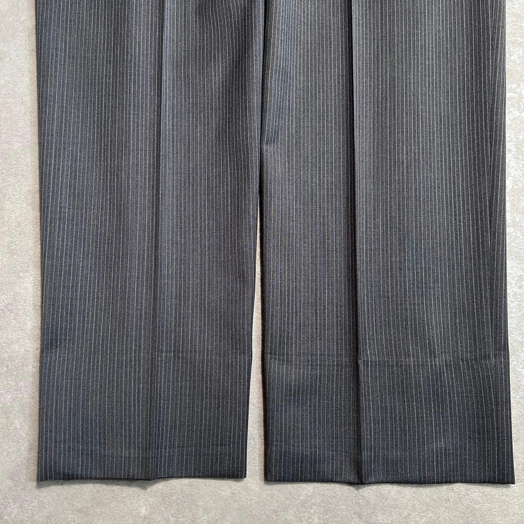 【極美品】ポールスミスロンドン×ゼニア シルク混スーツセットアップ グレー L2