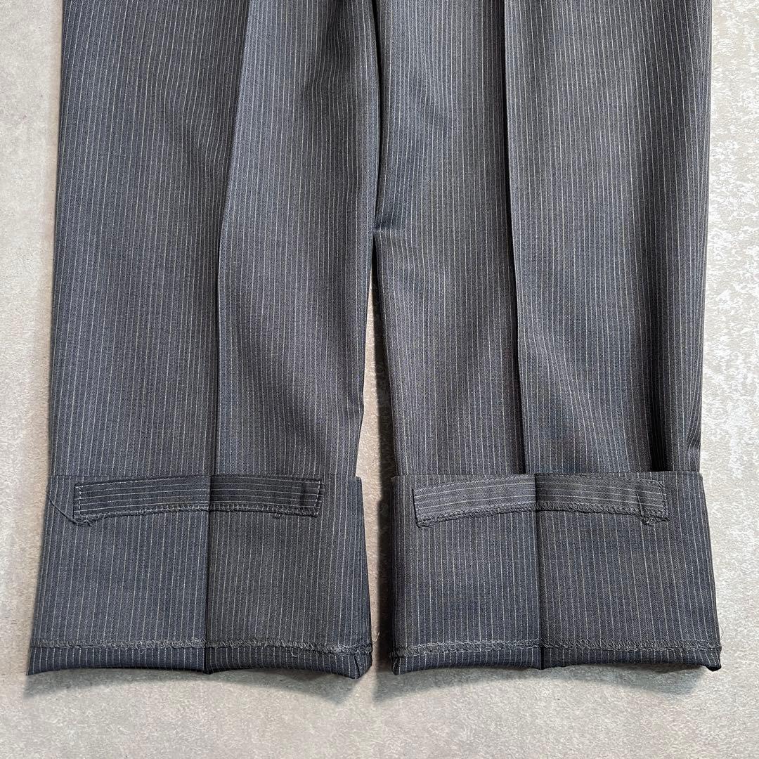 【極美品】ポールスミスロンドン×ゼニア シルク混スーツセットアップ グレー L2