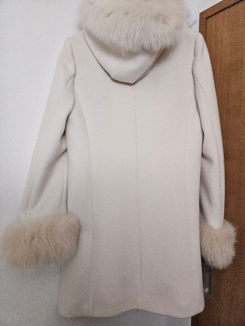 【最終値下げ】アプワイザーリッシェ　ダッフル　コート　天然毛ファー【美品】