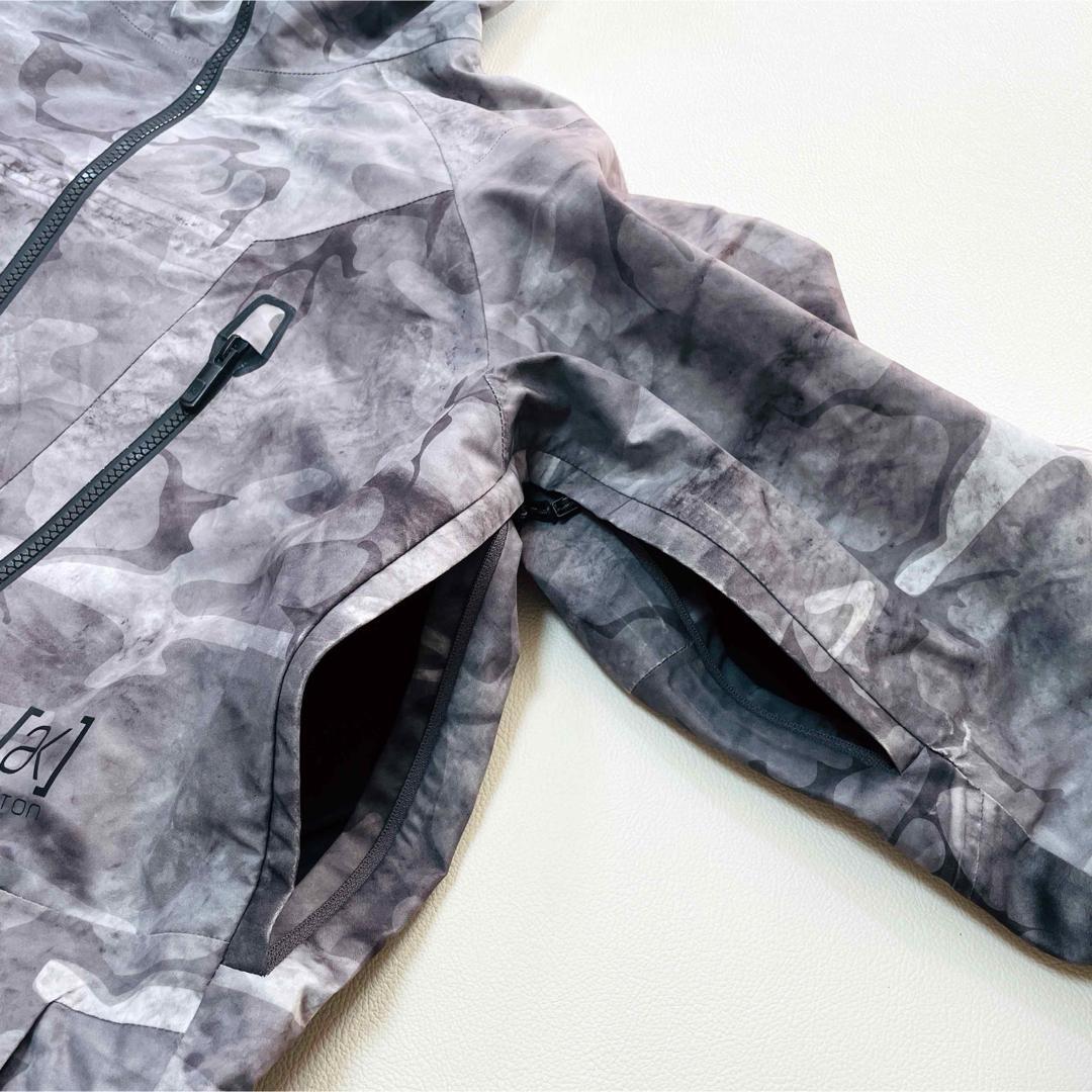 6650 バートンak ジャケット　ゴアテックス　迷彩柄　サイクリックジャケット