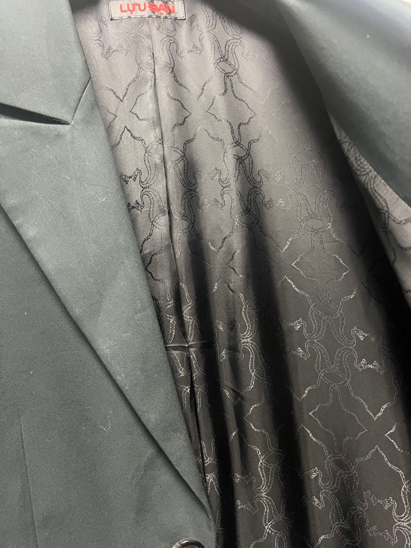 LU'U ĐAN ブラック テーラードジャケット