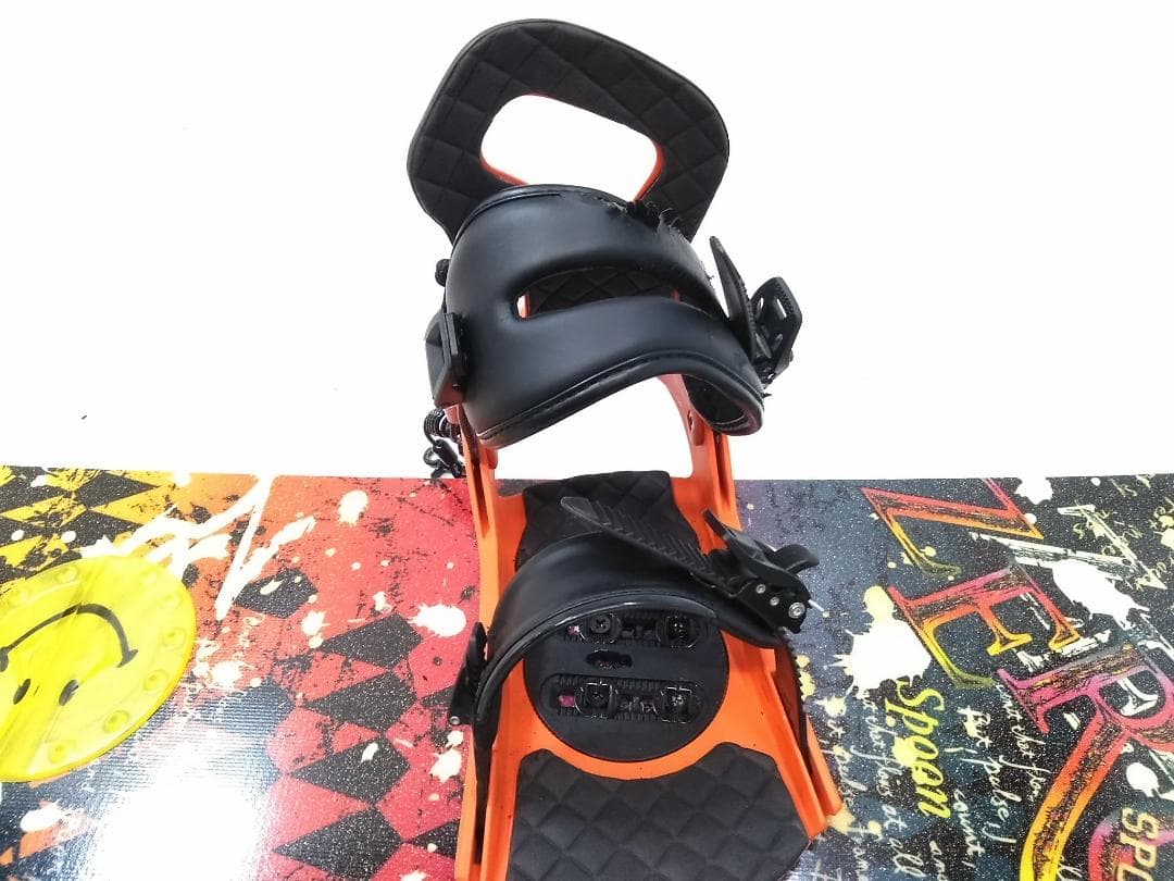 SPOON ZERO 150cm メンズ スノーボード 3点セット ビンL △