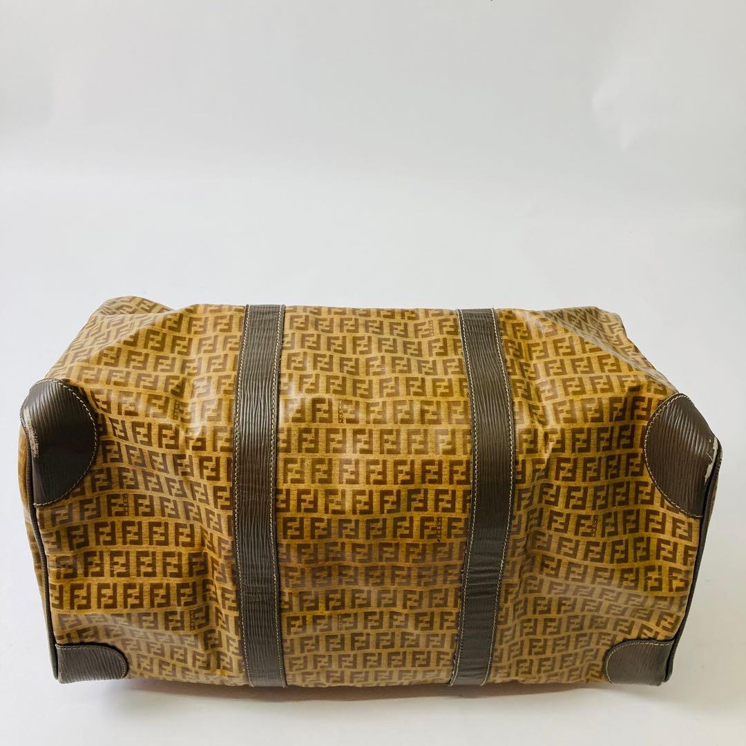 FENDI ズッキーノ 総柄 ボストンバッグ