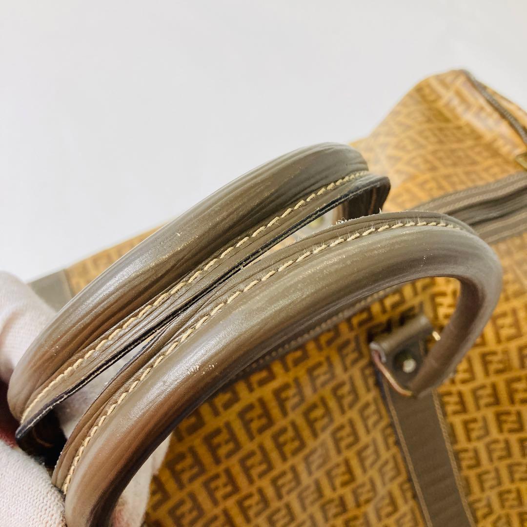 FENDI ズッキーノ 総柄 ボストンバッグ