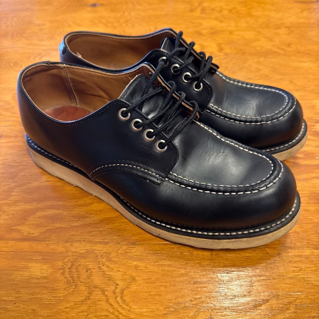 RED WING 黒 オックスフォード ローカット 9D