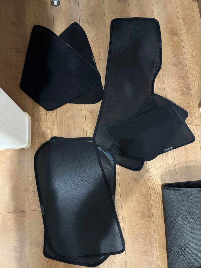 MINIF60メッシュサンシェード 取り付けクリップ付き