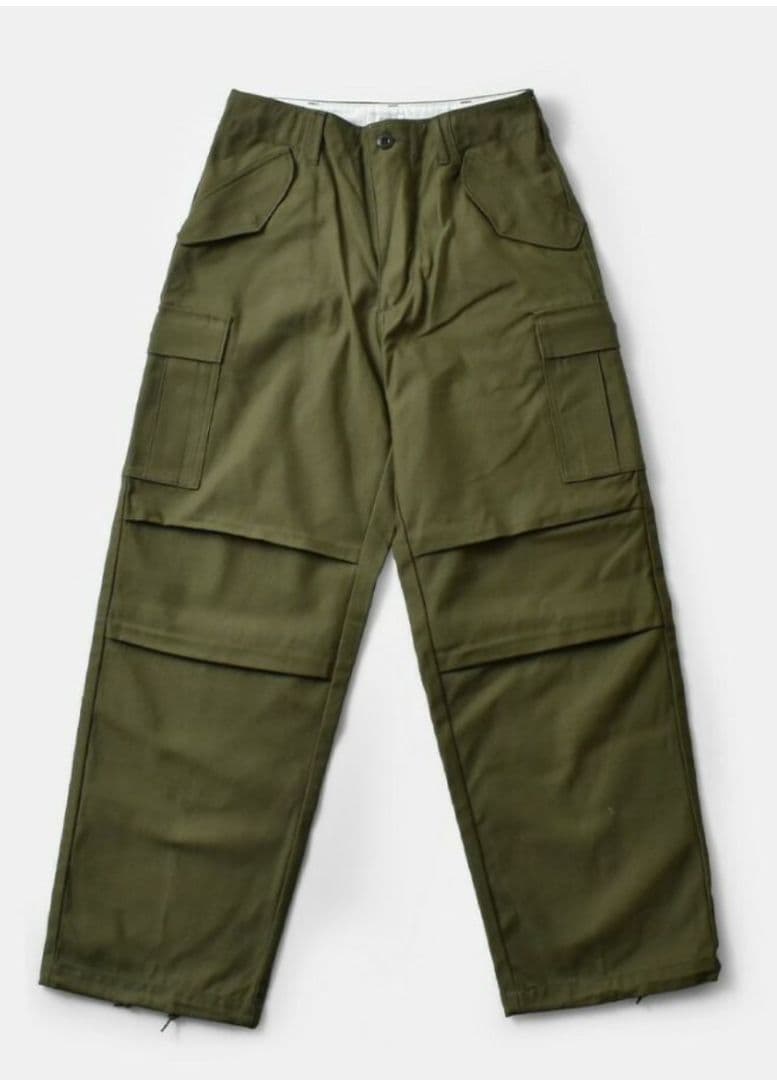 新品未使用‼️CIOTA スビンコットン バックサテン M65 フィールドパンツ