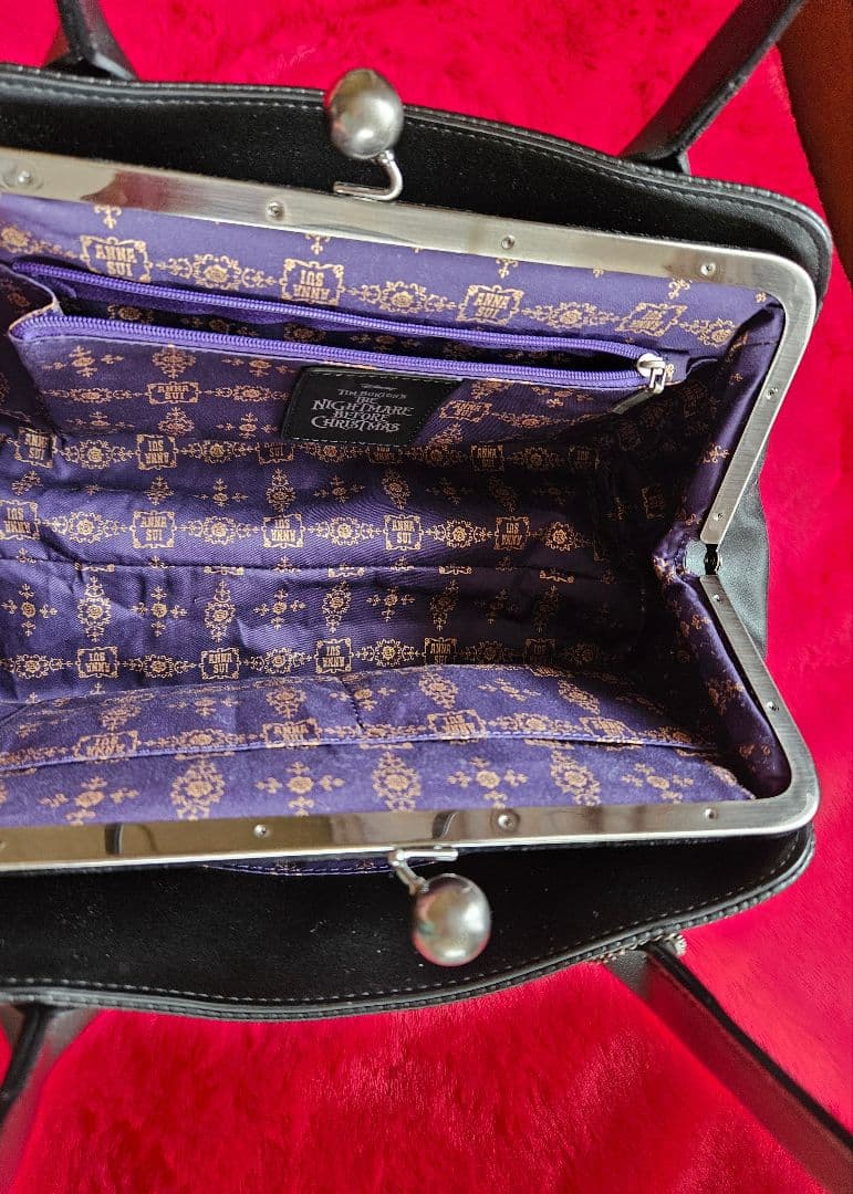 ディズニー ANNA SUI ナイトメア ジャック コラボ ゼロ ハンドバッグ