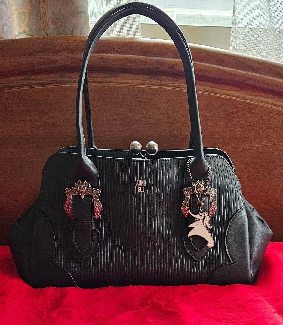 ディズニー ANNA SUI ナイトメア ジャック コラボ ゼロ ハンドバッグ